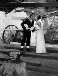 World Famous Old Smithy Wedding over the Anvil